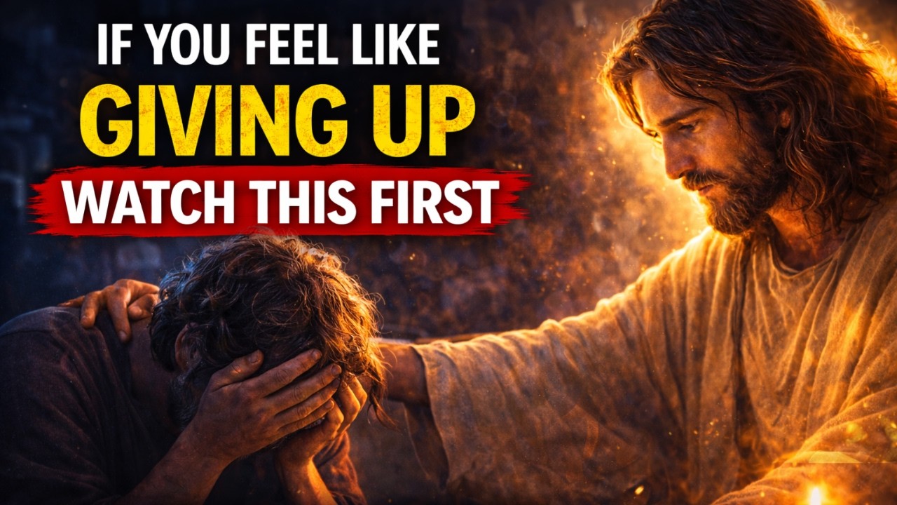If You Feel Like Giving Up, Watch This First – Jesus Is Speaking
