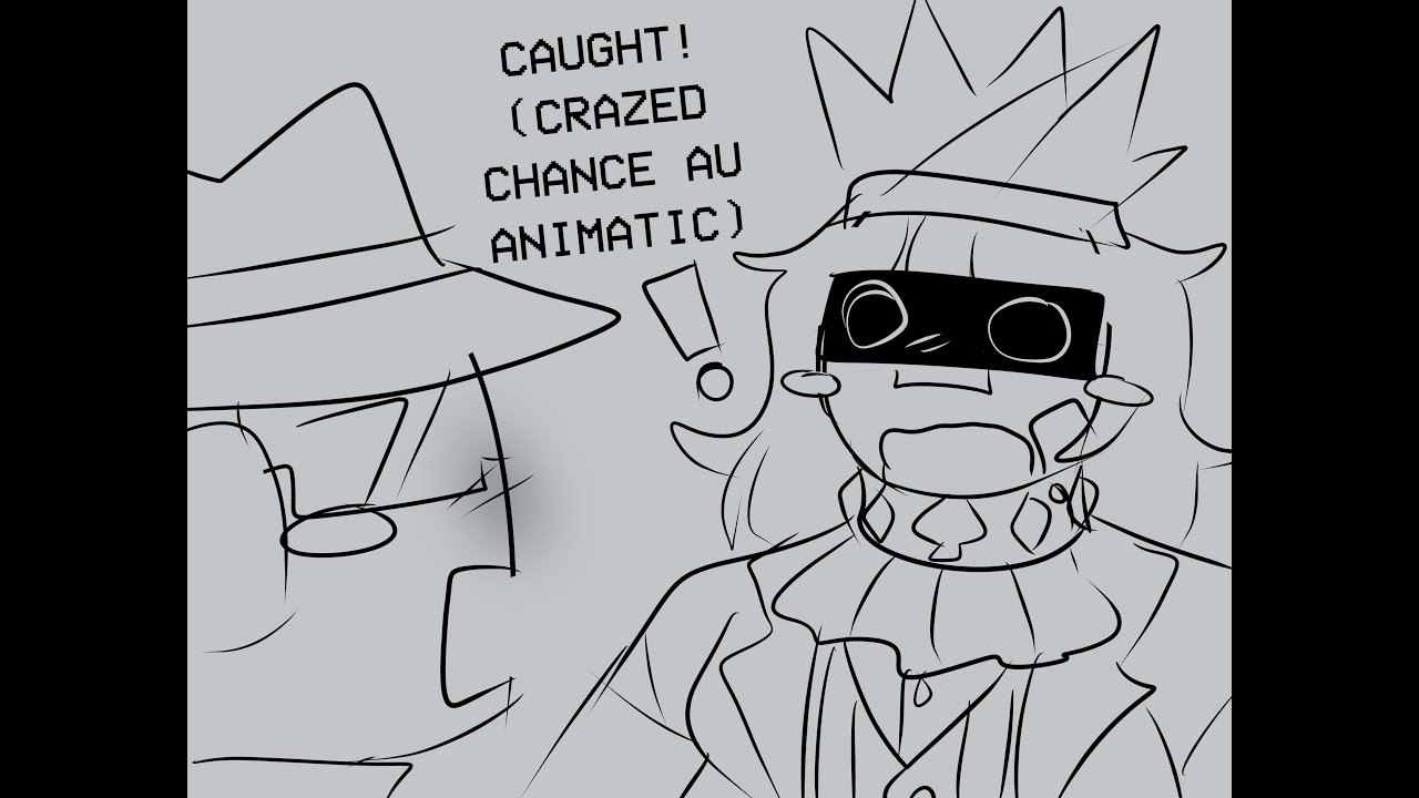Caught. (Crazed Chance Forsaken Roblox AU ANIMATIC, Noob's Costume)