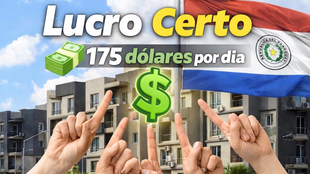 Compraram apartamentos esquecidos no PARAGUAI… hoje lucram com aluguel todo mês! 🇵🇾