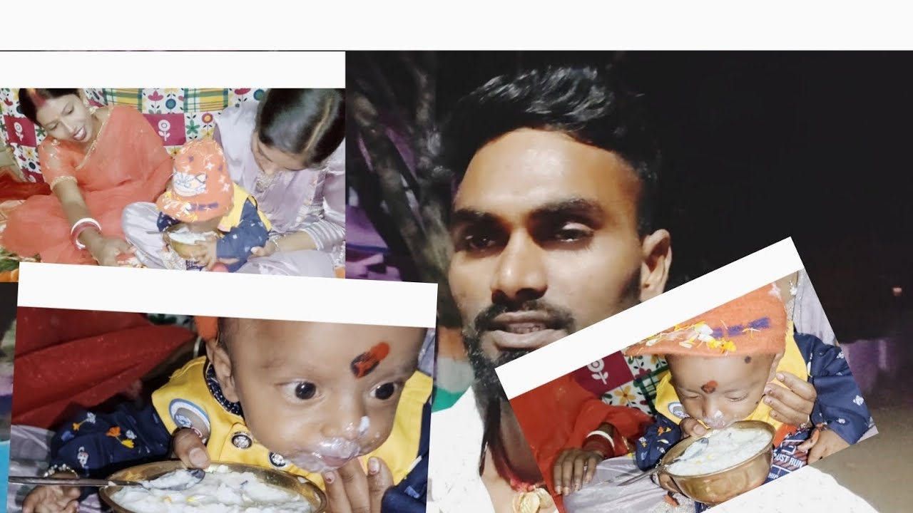 मेरा बेटा पहली बार खाना खायेगा कैसी थी उसकी रियेक्सन#