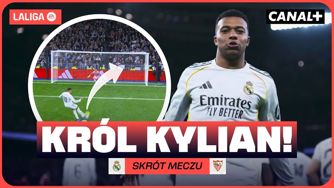 REKORD RONALDO WYR&Oacute;WNANY! WIELKI DZIEŃ MBAPPE! REAL MADRYT - SEVILLA, SKR&Oacute;T MECZU