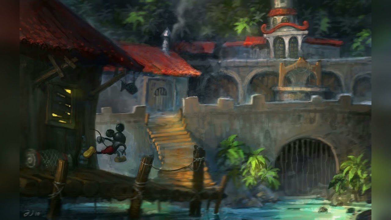 Epic Mickey: Pirates of the Wasteland Neutral Paint (In-Game Mix)