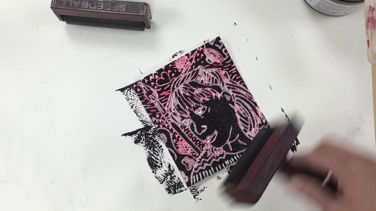 Foam reduction print