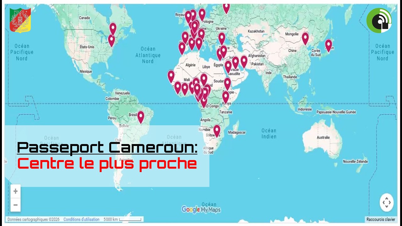 Passeport Camerounais 2026 : Comment Retrouver Votre Centre d’Enrôlement le Plus Proche ?