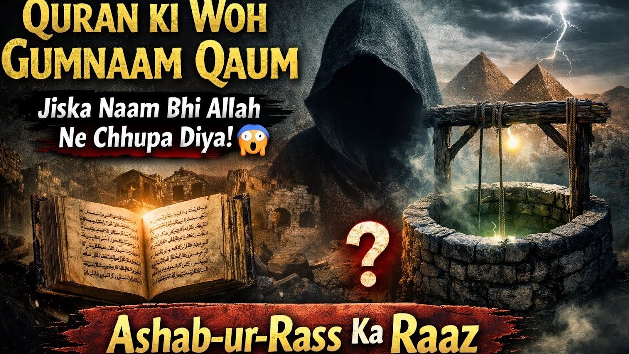 “Quran Ki Woh Gumnaam Qaum Jiska Naam Bhi Allah Ne Chhupa Diya 😱 | Ashab-ur-Rass Ka Raaz”