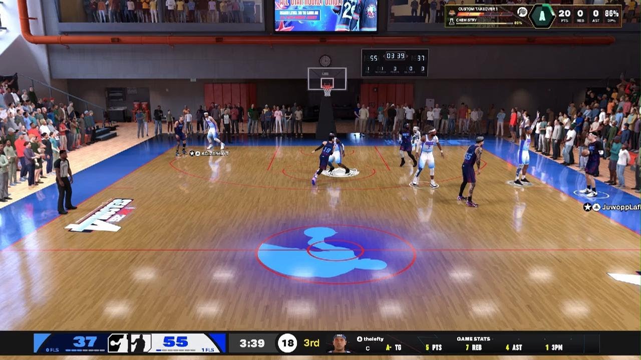 NBA 2K26 2 way 3 level shot Creator Squad rec