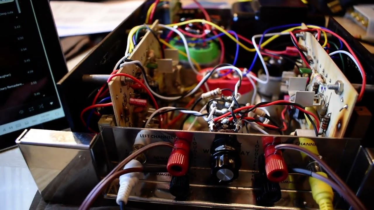 Dynaco stereo 120 is finally finished and it's a real crankenmeister of an amplifier!