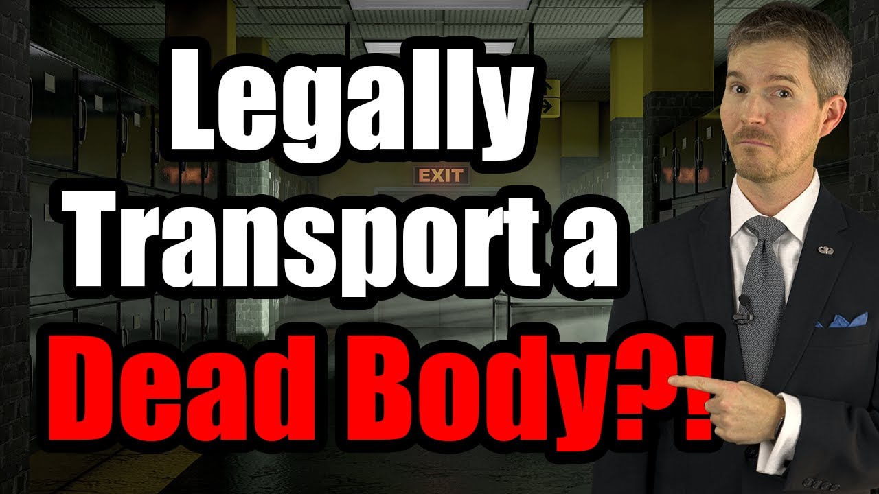 How you can legally Transport a Dead Body privately for a home burial.