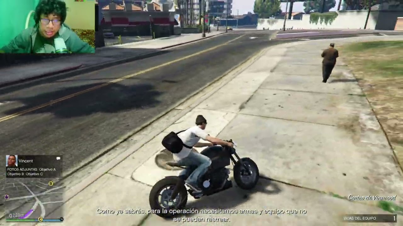 JUGANDO GTA ONLINE (SALE MAL)