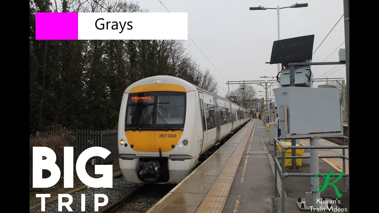 Trains at Grays, LTSR - 22/1/20