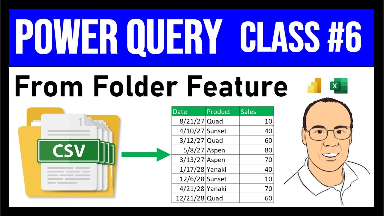 Power Query №6: 12 таблиц в одну нажатием кнопки: объединение файлов