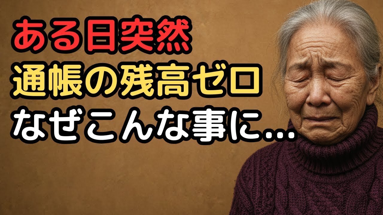【衝撃】78歳母が息子に実印を渡した結果…地獄が始まった