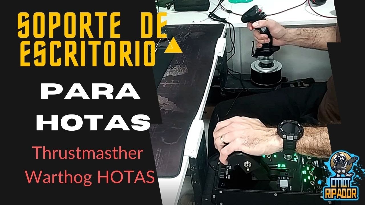 Soporte para HOTAS hecho a mano