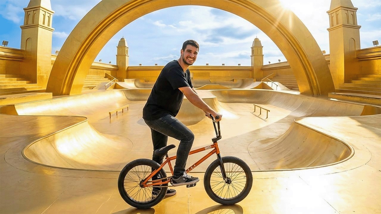 5.000 TL Vs 50.000.000 TL Bmx Parkuru