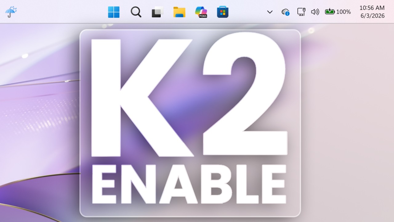 Windows 11 K2 Hidden Features EXPOSED 😱 Movable Taskbar, New Start Menu & More You Can Enable NOW!
