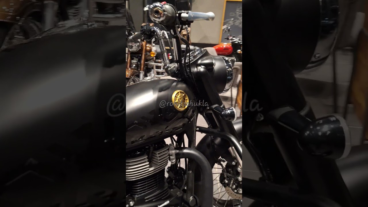 New 2026 Goan Classic350 SHACK BLACK #royalenfield #classic350 #shorts #viral #ytshorts #yt #bike
