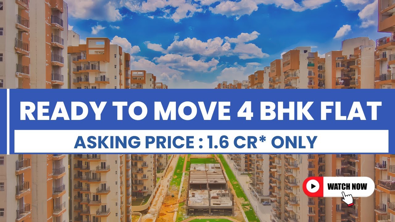 🔥4 bhk flats in Noida Extension | Ready to move | Centurian Park Terrace Homes