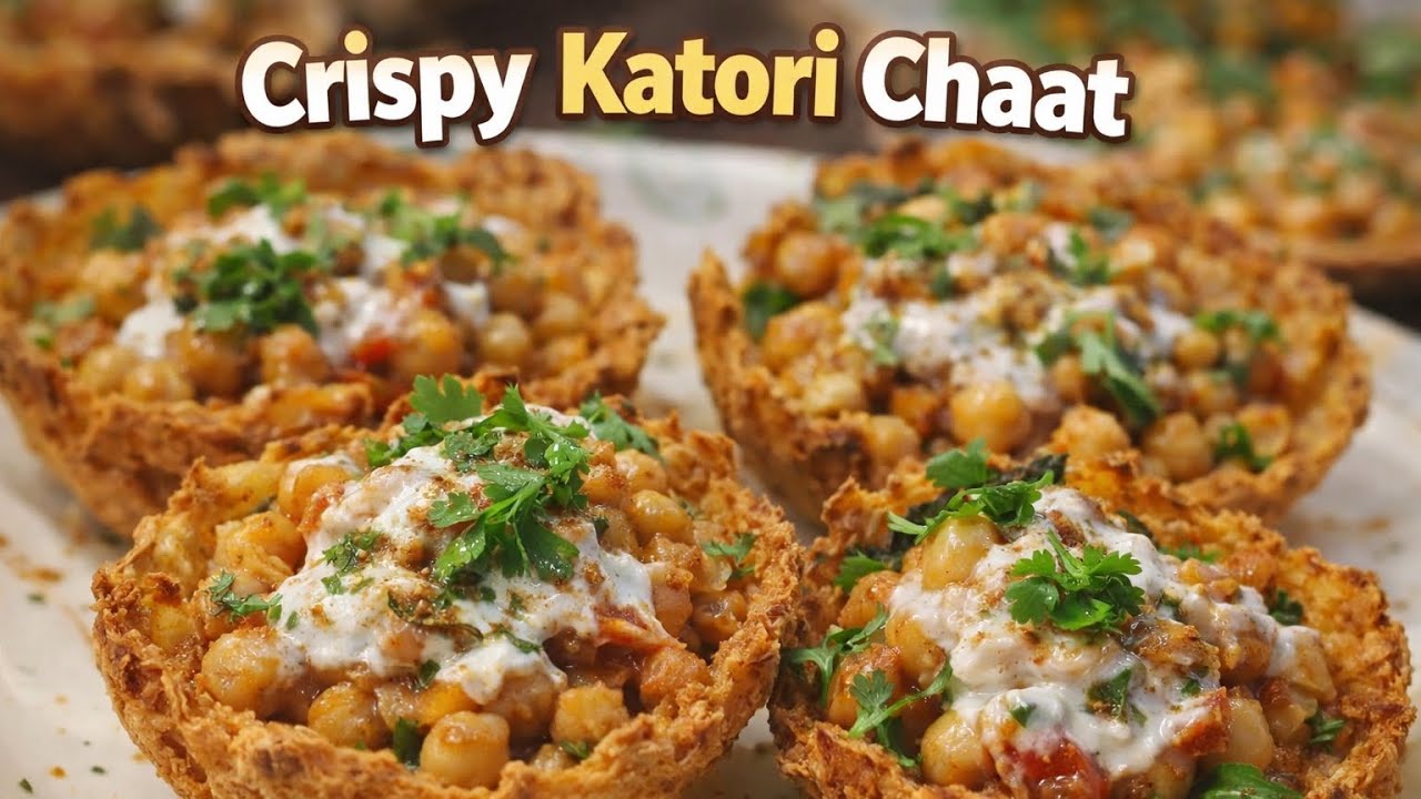 Crispy katori chart..iftar special recipe 