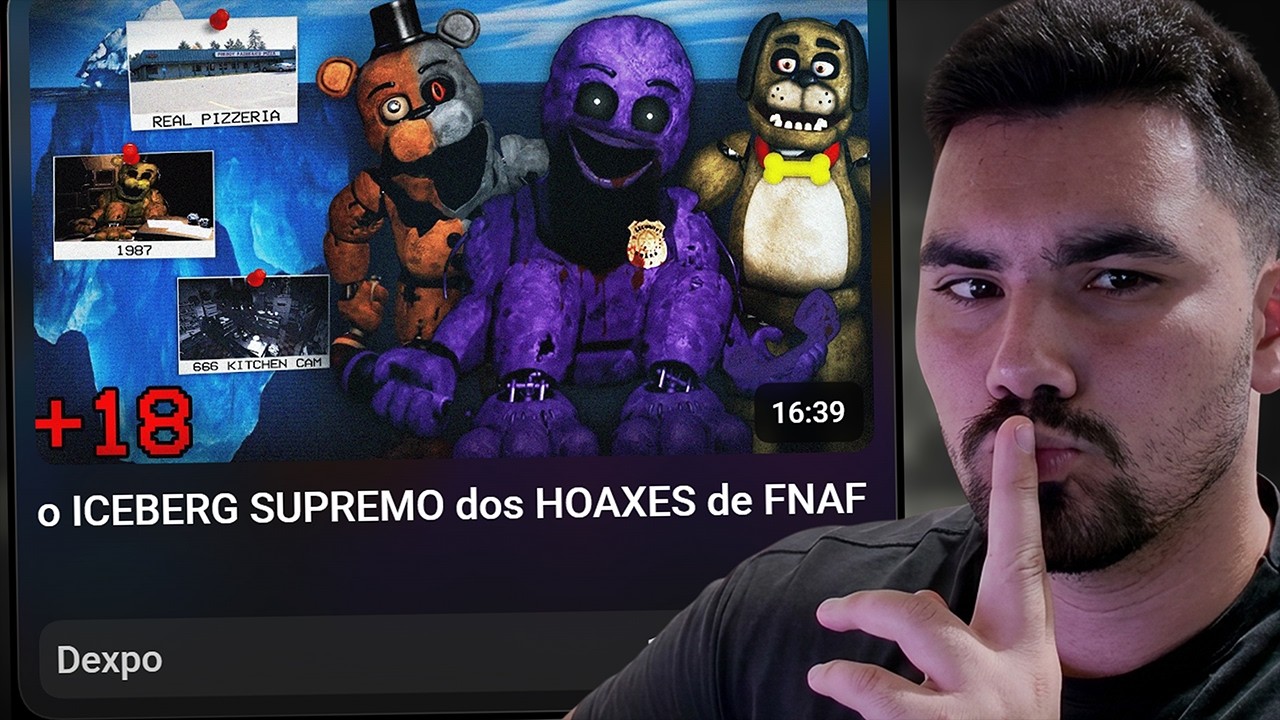 ICEBERG SUPREMO DAS MENTIRAS EM FNAF