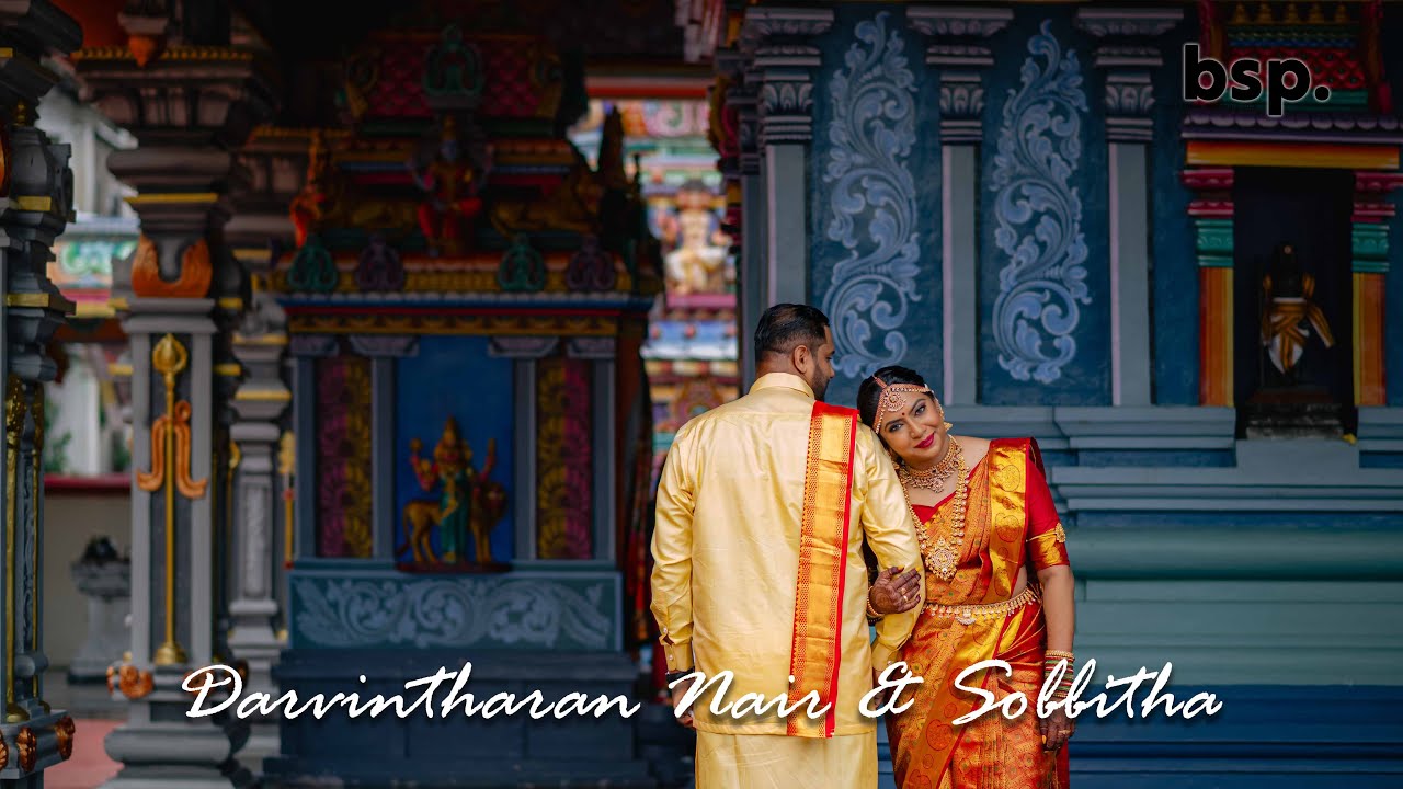 Darvintharan Nair & Sobbitha Wedding Montage | Black Sheep Picturesque