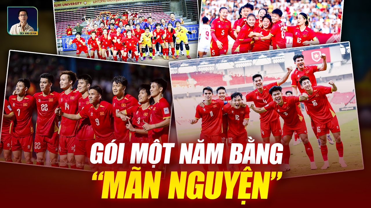 NĂM ẤT TỴ CỦA BÓNG ĐÁ VIỆT NAM: ‘ĐI BÃO’ TRIỀN MIÊN CÙNG LỨA U23, CHỜ ĐTQG ‘SĂN’ VÉ ASIAN CUP 2027…