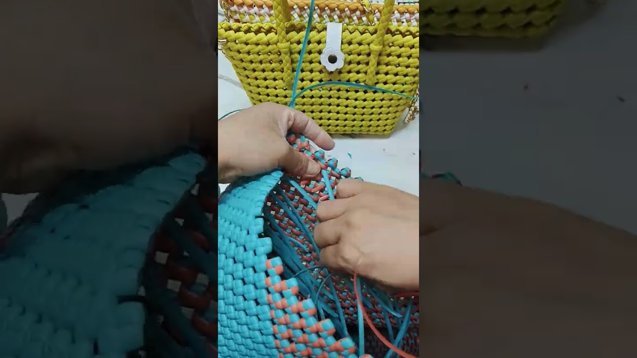 Making bags from your own hands. #shorts