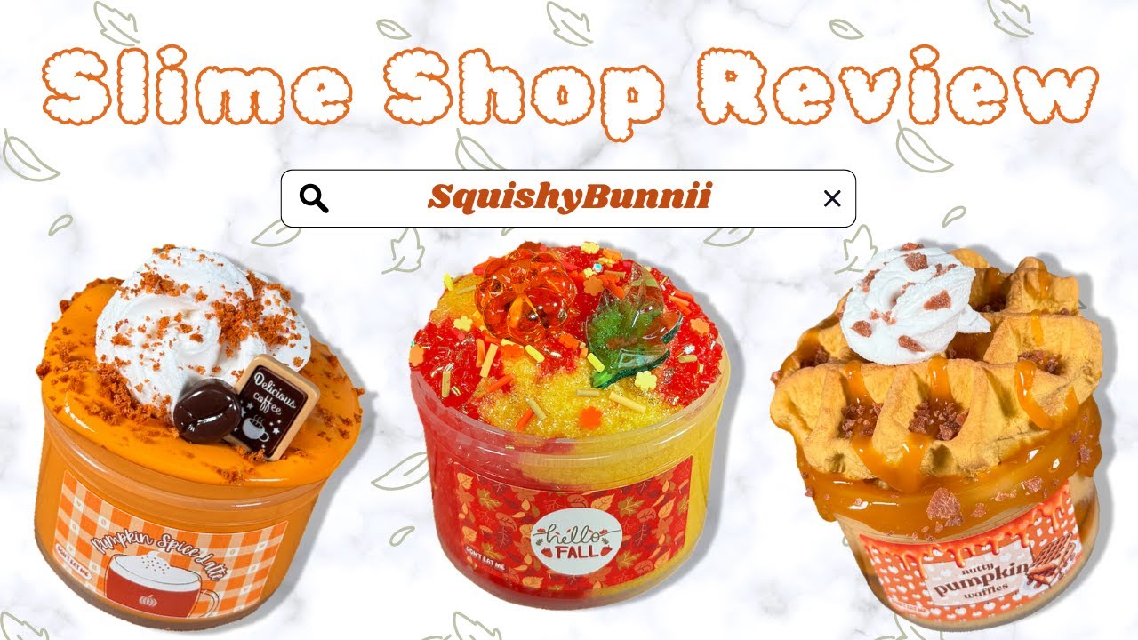 SquishyBunnii | Slime Shop Review | 100% Honest | No Talking | ASMR Review