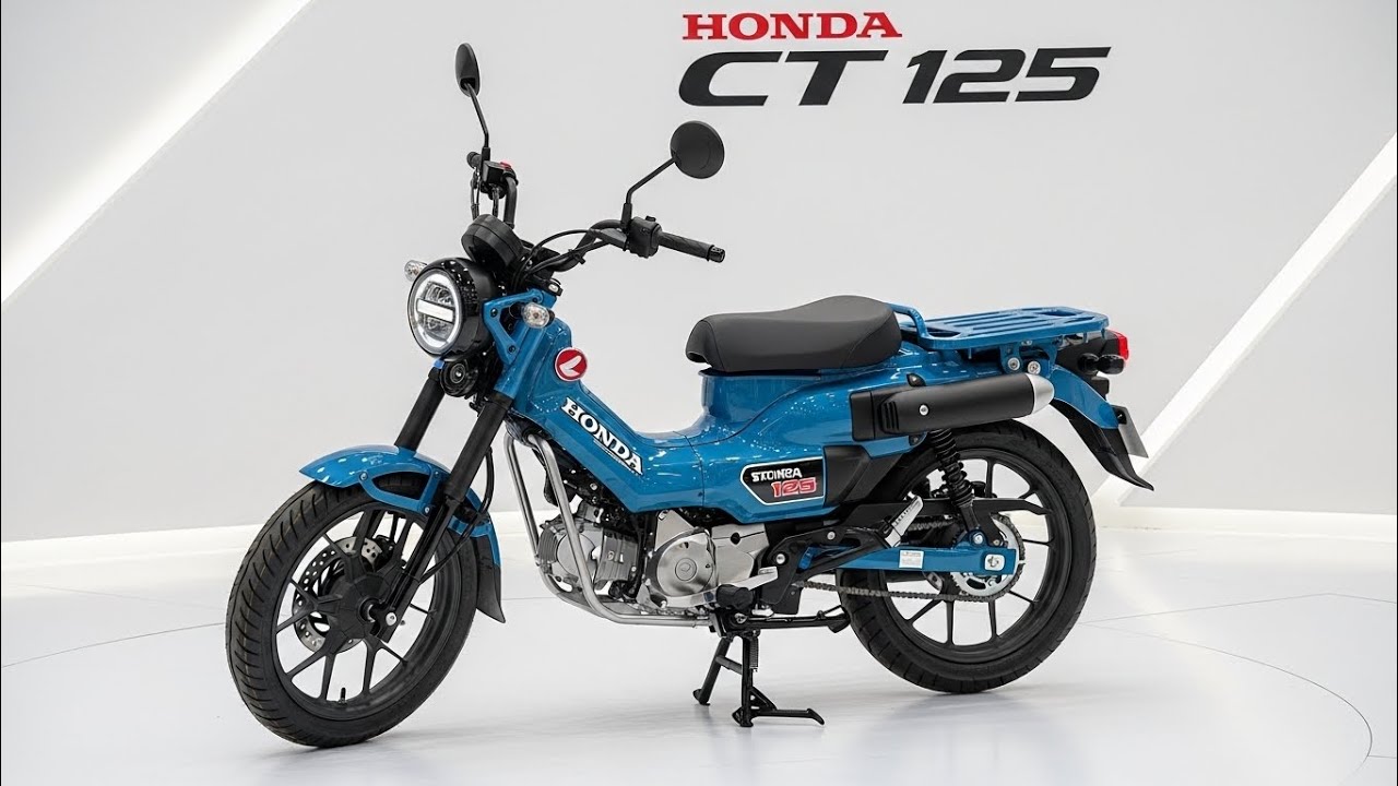 2026 Honda CT 125 –  The Ultimate Retro Style Meets Modern Adventure! Bike is Back