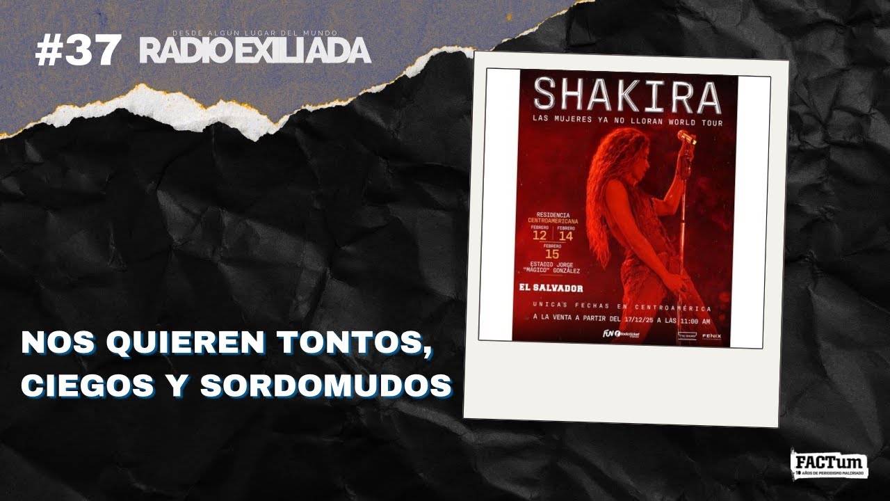 Radio Exiliada EP37: Nos quieren tontos, ciegos y sordomudos  📱