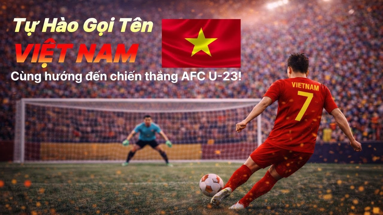 Tự Hào Gọi Tên Việt Nam 🇻🇳 | Nhạc Cổ Động AFC U-23 Quyết Thắng!