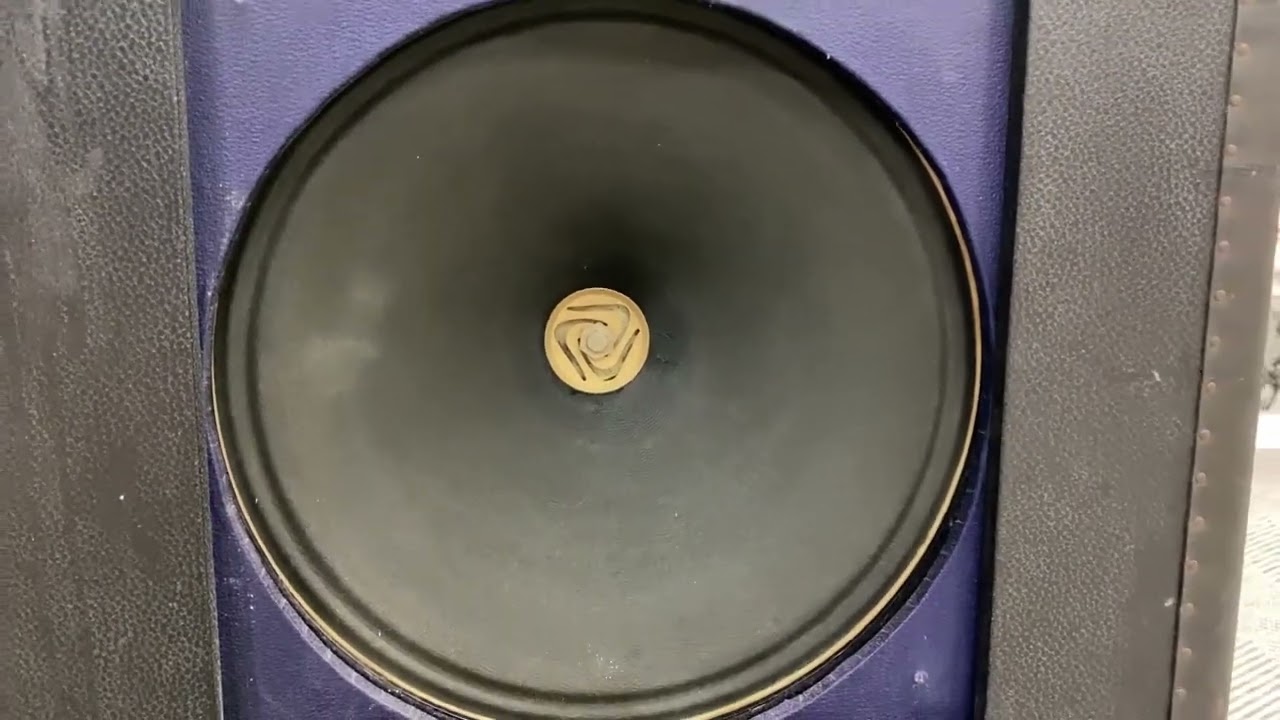 Klangflim KL 42006 Field Coil Speaker in Original Carrying Bag.