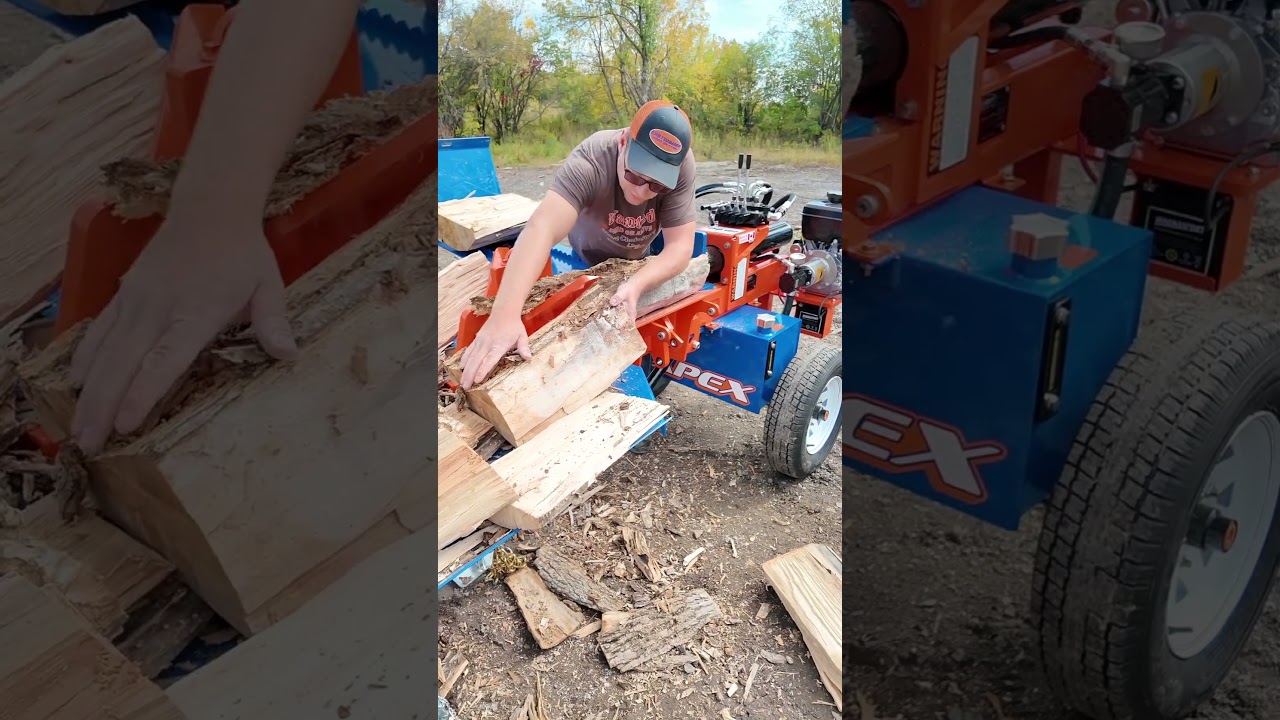 ALL NEW Eastonmade APEX Log Splitter sneak peek! #firewood #logsplitter #arborist #logging