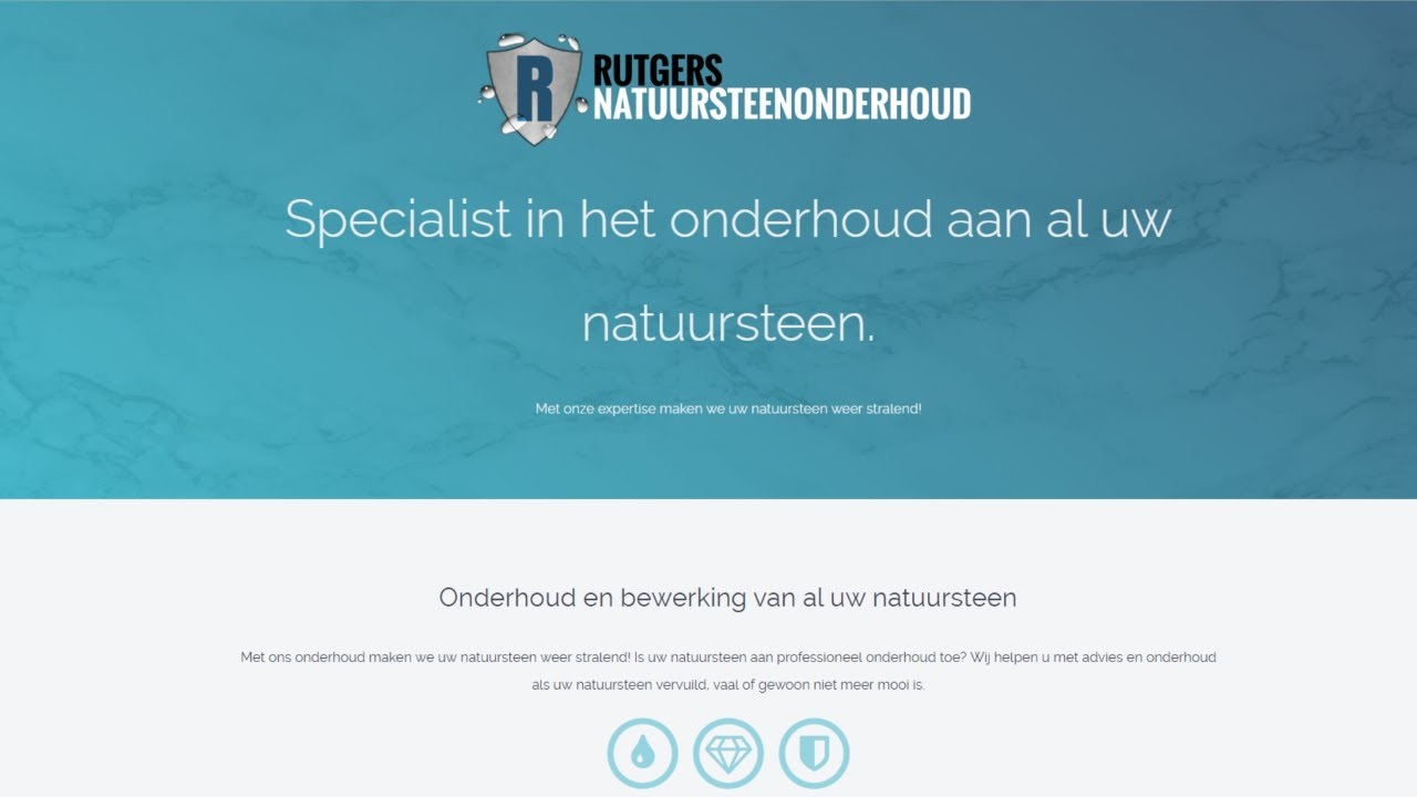 Een aanrecht van Belgisch hardsteen opknappen