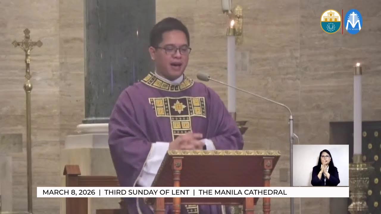 Sunday Mass at the Manila Cathedral - March 8, 2025 (10:00am)