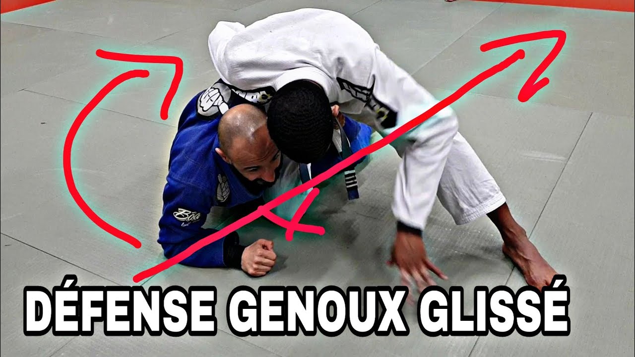JJB KNEE SLIDE DÉFENSE ! RENVERSEMENT LAPEL DEMI GARDE! TECHNIQUE JIU-JITSU BRÉSILIEN JIUJITSU