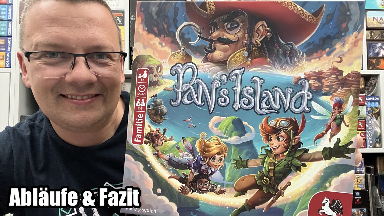 Pan's Island (Pegasus Spiele) - kooperatives Abenteuerspiel u.a. mit Peter Pan