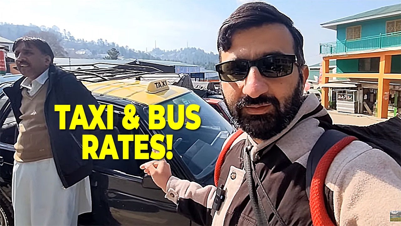 Local Bus Routes + Special Car Bookings | Murree Tour | Azam Munir | Video 111