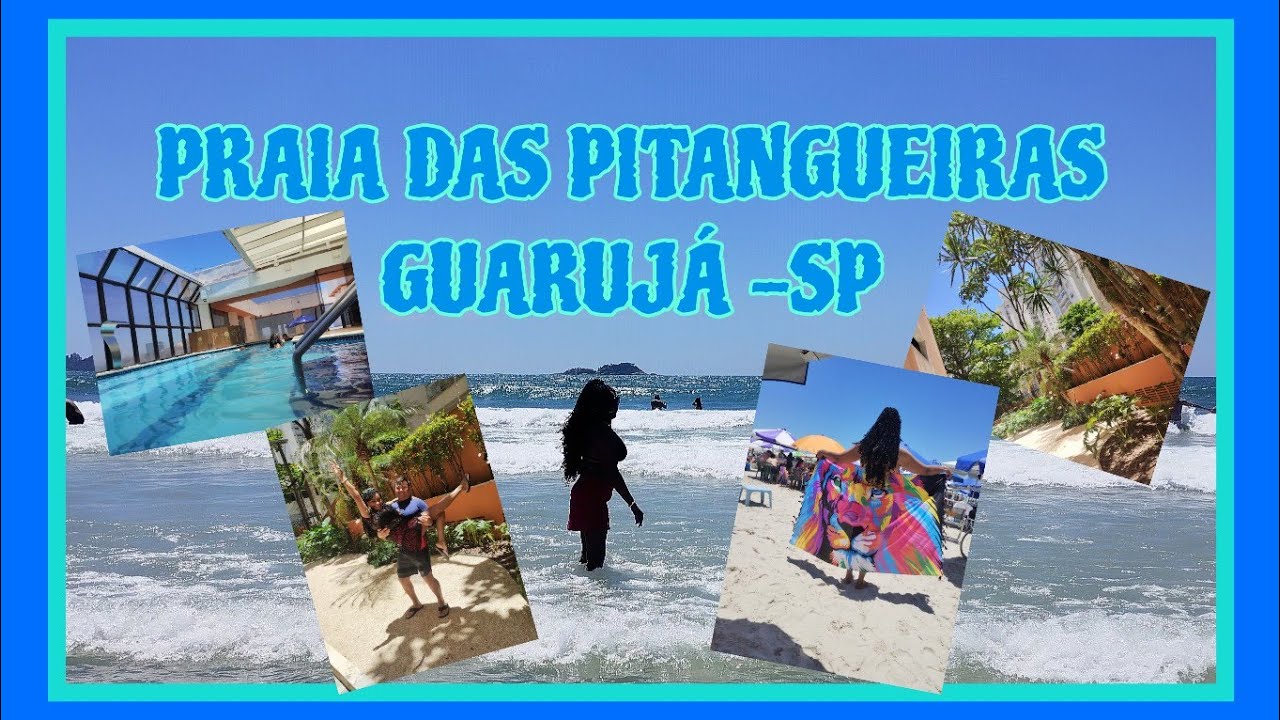 GUARUJÁ - SP,  PRAIA DAS PITANGUEIRAS 