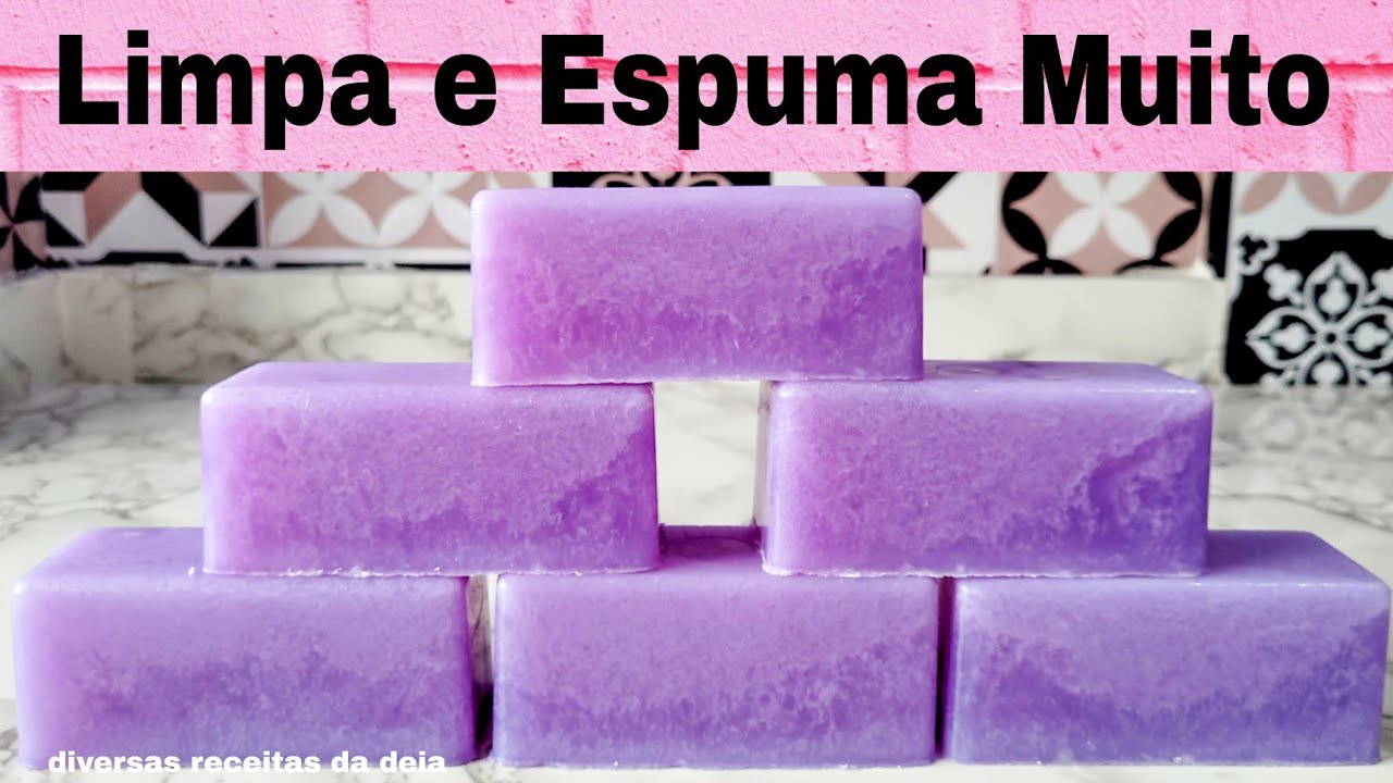 Receita de Sabão da Cliente! Sem Soda e Sem Óleo| Esse Limpa e Espuma Muito