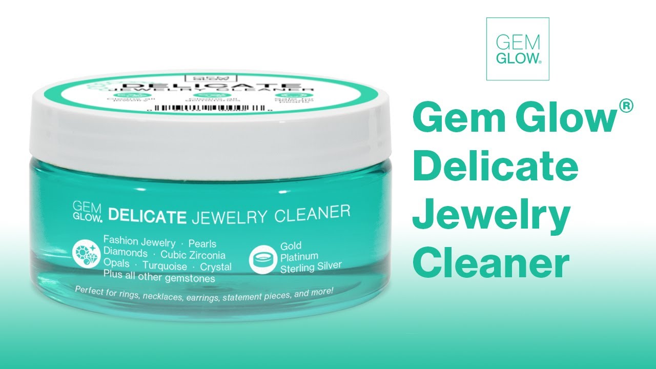 How to Clean Jewelry with the Delicate Jewelry Cleaner | Gem Glow Jewelry Cleaner