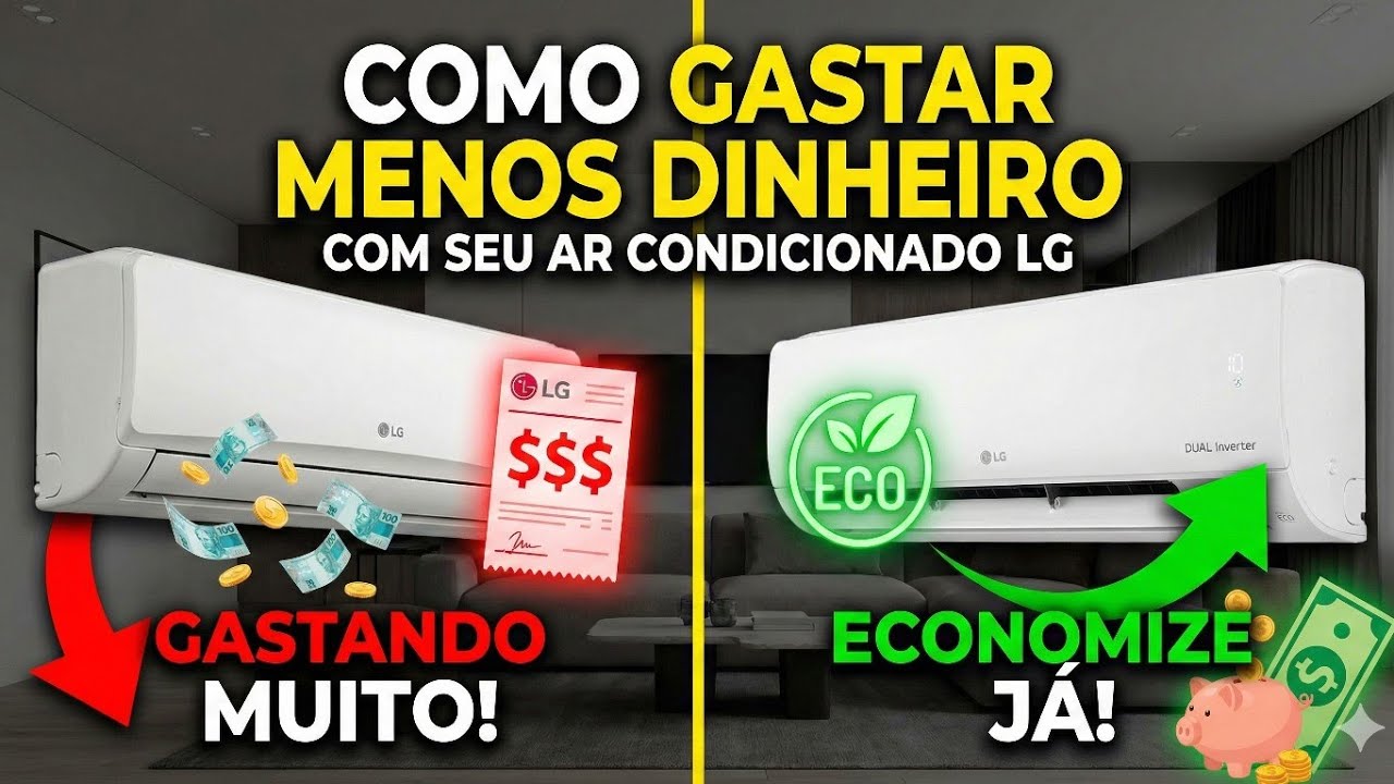 Como gastar menos dinheiro com seu ar condicionado da LG