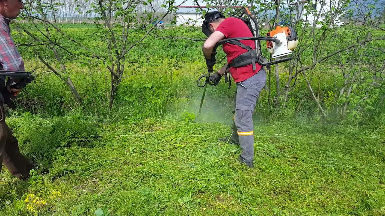 Stihl FR 480 MOTORLU TIRPAN FINDIK ALTI OT BİÇME