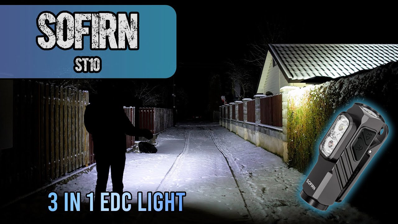 🔦 Sofirn ST10 Review + 🎁Giveaway &ndash; Compact 3 in 1 Flashlight with Red & White Light