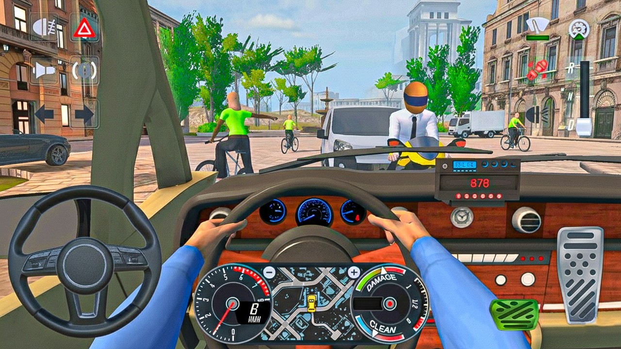 City Taxi Driving Simulator: Rolls-Royce new luxury Taxi city Driving - car game android gameplay