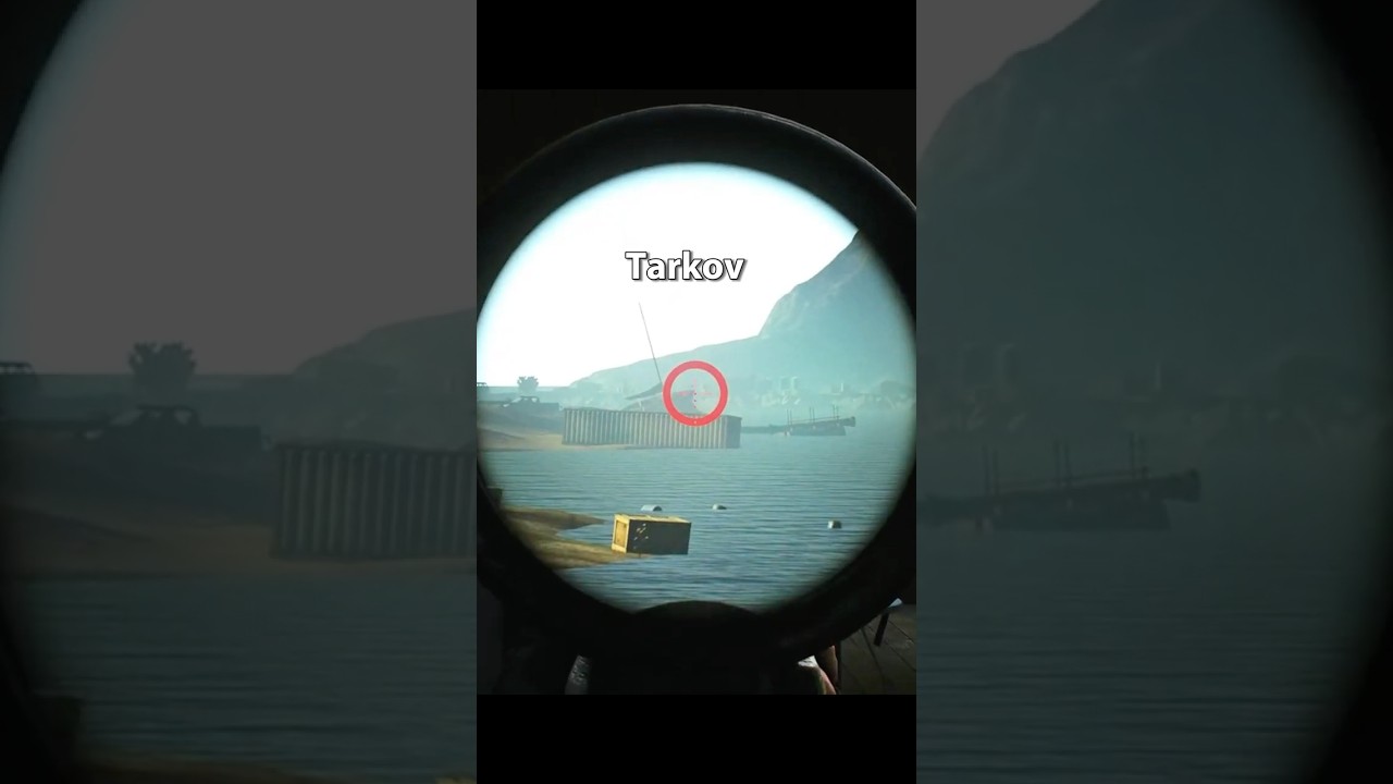 This Tarkov Scope is better in real life  #shoot #pewpew #tarkov