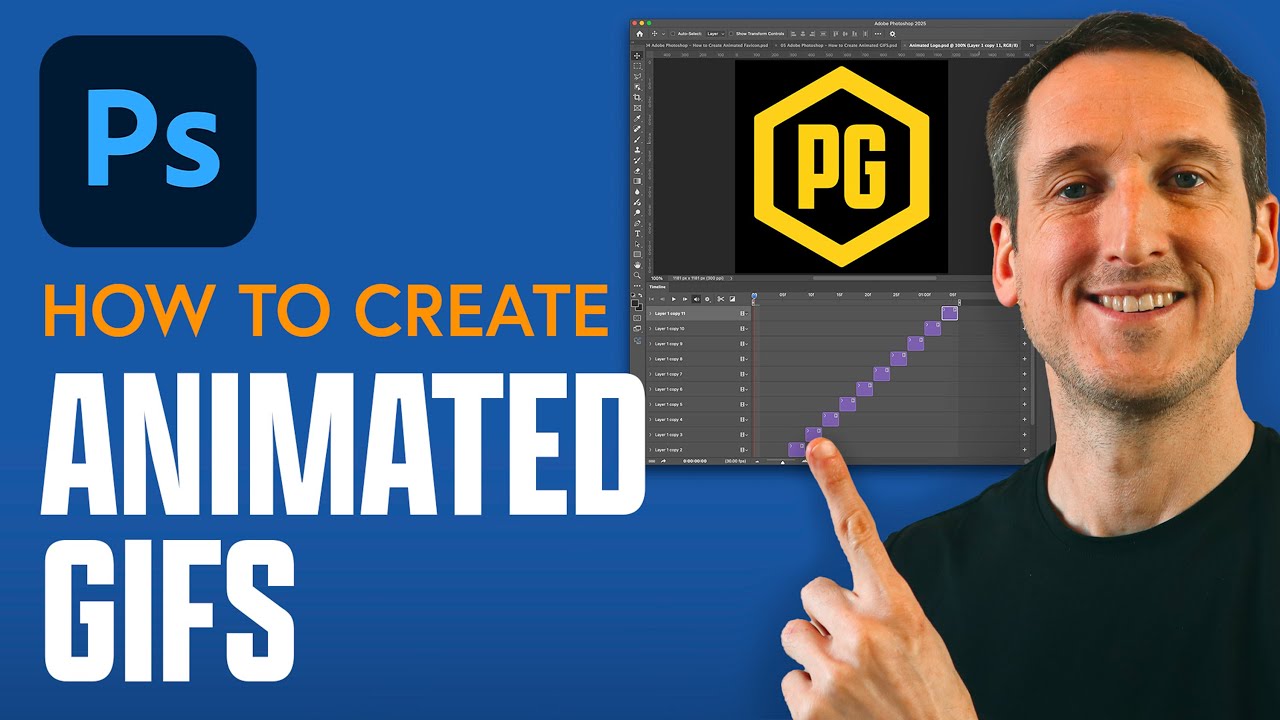 How to Create an Animated GIF - Adobe Photoshop