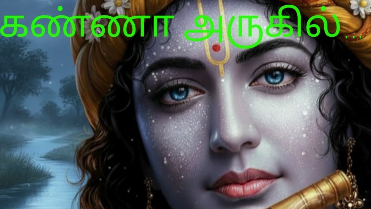 கண்ணா கோவிந்தா | Krishna Bhakti Song Tamil | Female Voice Flute | Peaceful Devotional Song | Calm