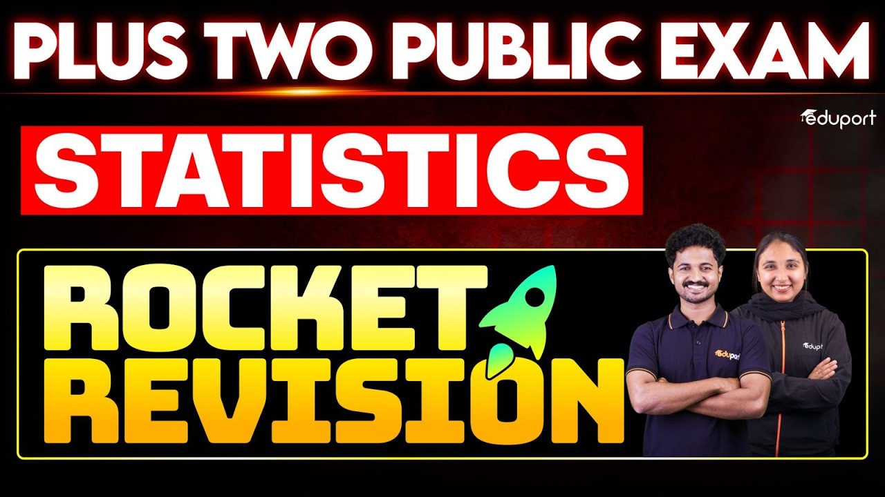 Plus Two Statistics | Rocket Revision | Eduport Plus Two