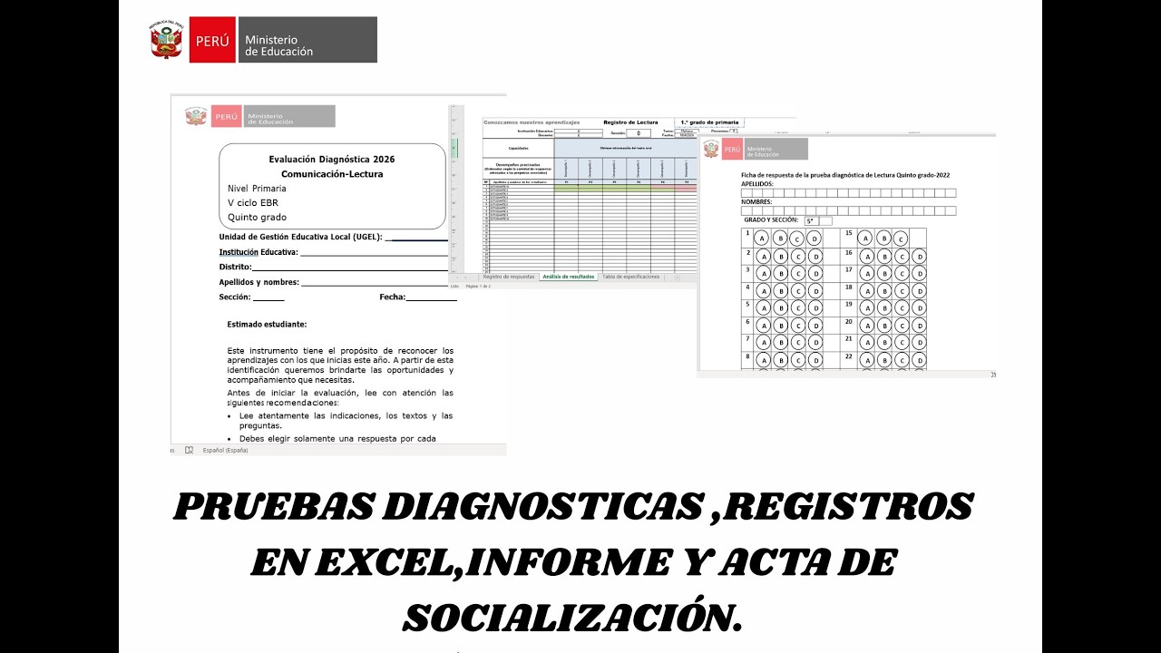 KIT DE EVALUACIÓN DIAGNOSTICA NIVEL PRIMARIA.