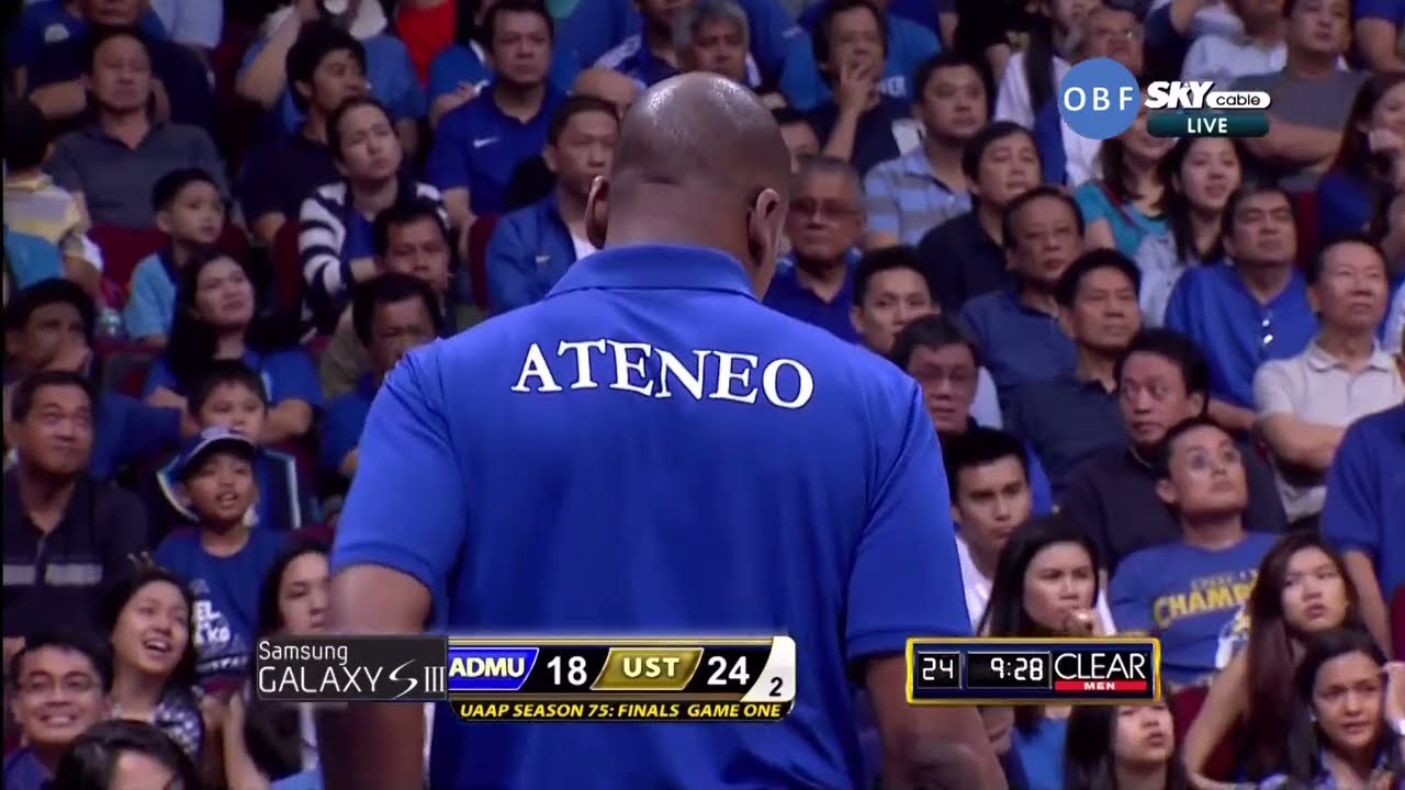 Ateneo vs UST S75 Finals Game 1 2012 UAAP